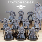 Socratis Elites from StationForge/10 Miniatures +Gratis Bases