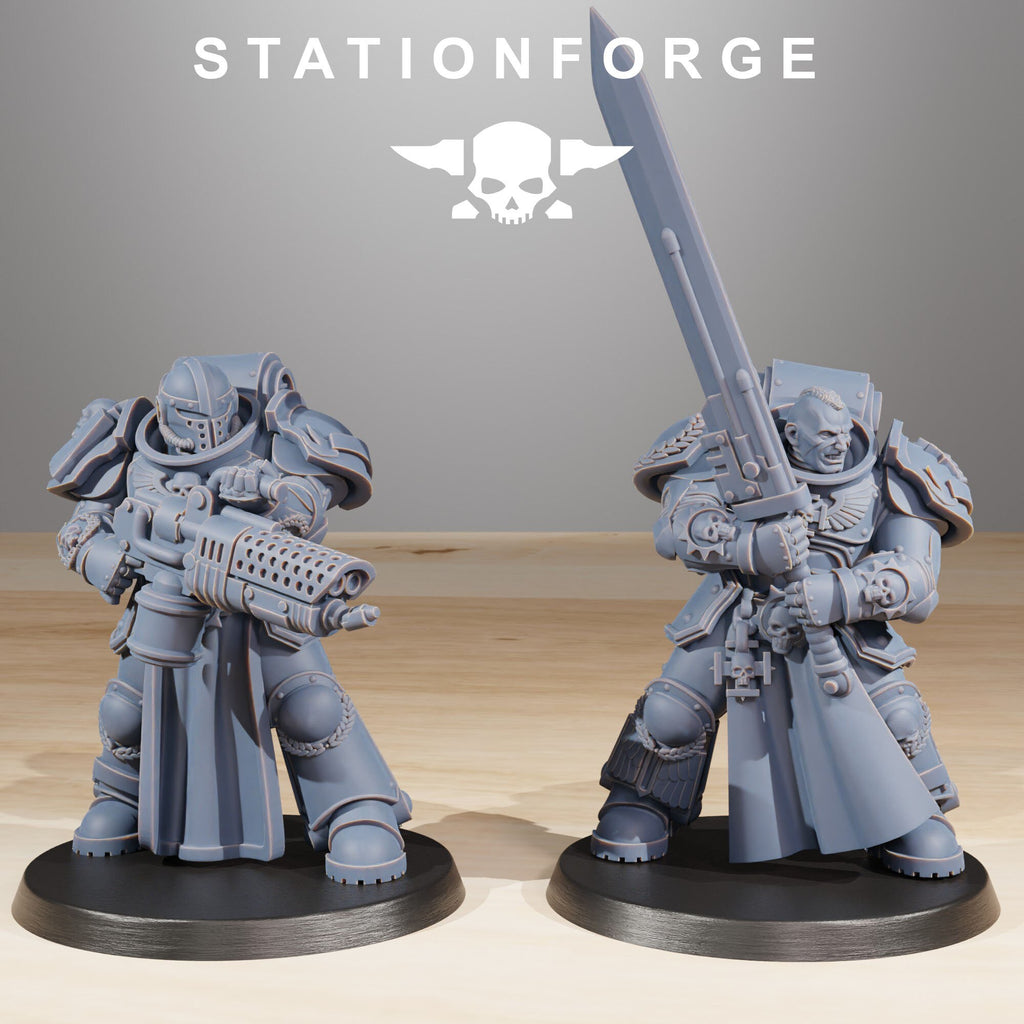 Socratis Elites from StationForge/10 Miniatures +Gratis Bases