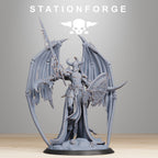 Demon Queen from StationForge/Wargame Miniature+ Gratis Base