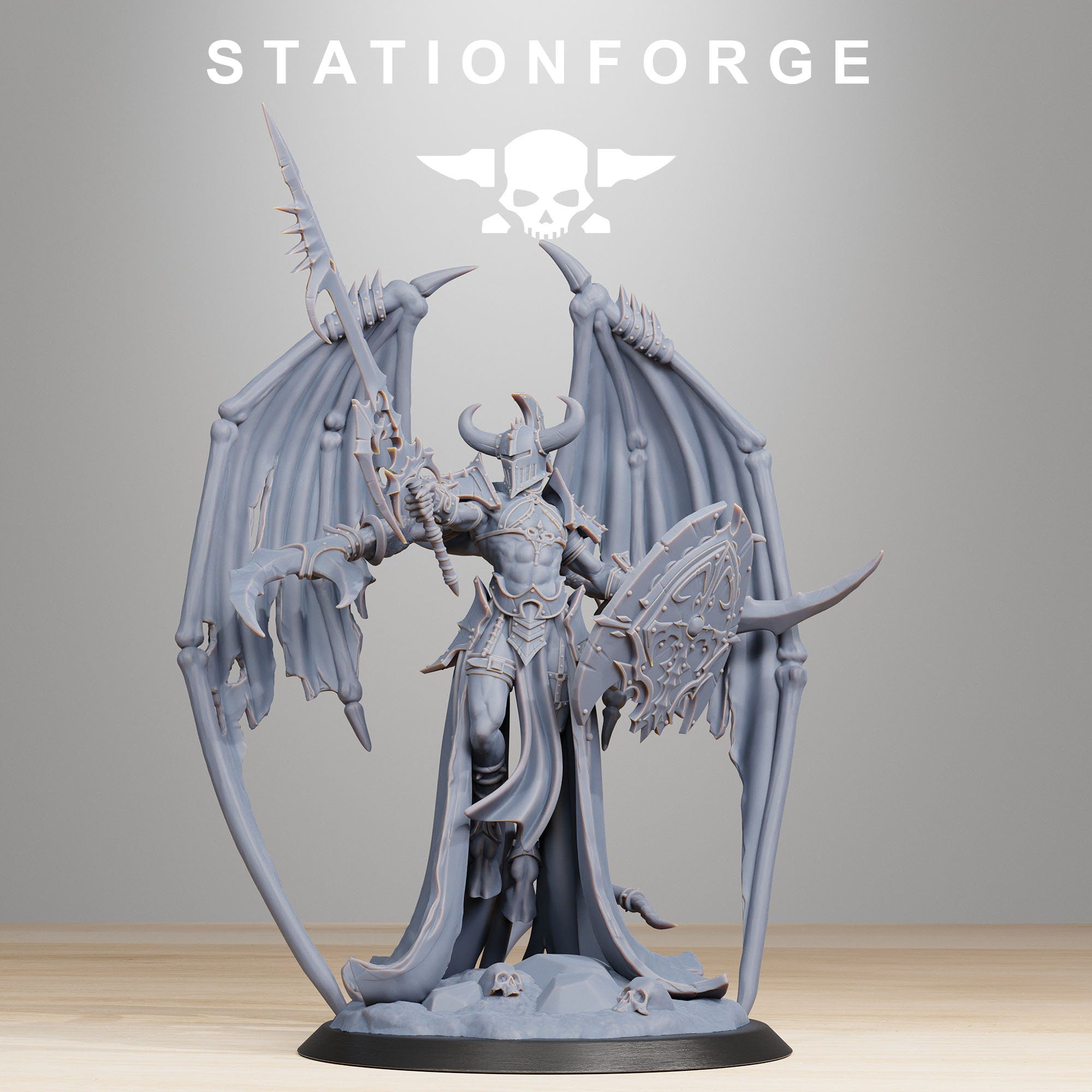 Demon Queen from StationForge/Wargame Miniature+ Gratis Base