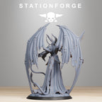 Demon Queen from StationForge/Wargame Miniature+ Gratis Base