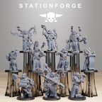 Scavenger Vicars from StationForge/10 Wargame Miniatures+ Gratis Bases