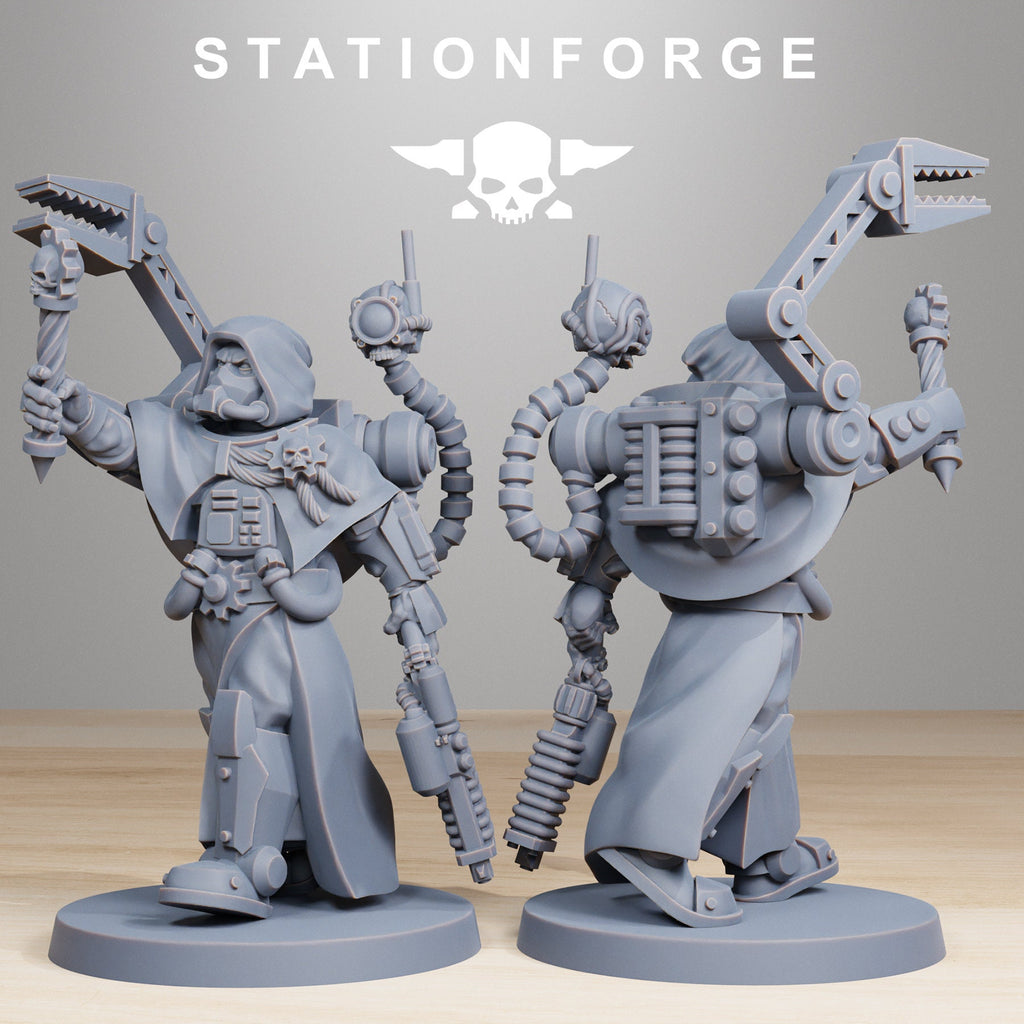 Scavenger Vicars from StationForge/10 Wargame Miniatures+ Gratis Bases