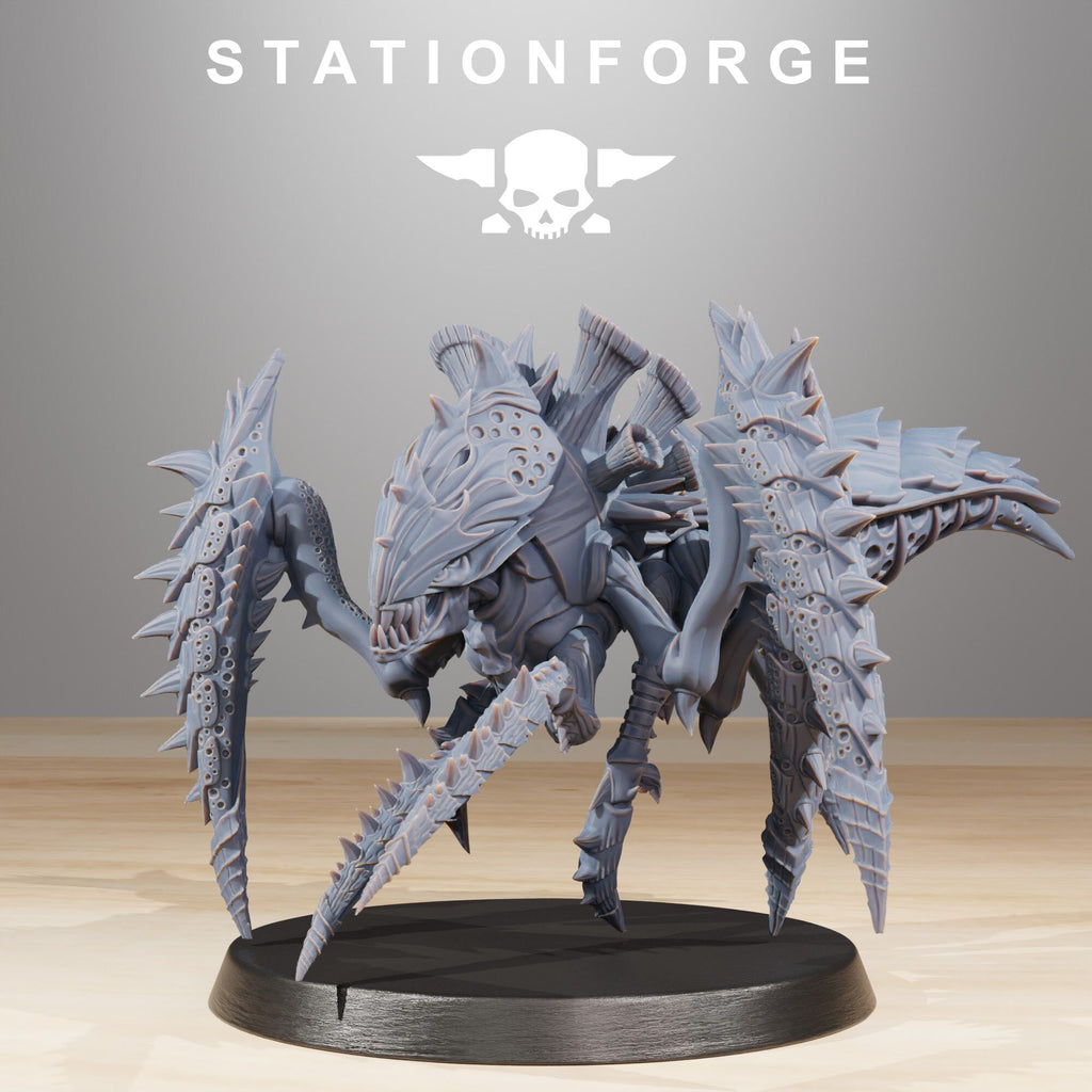 Xenarid Crawlers from StationForge/10 Miniatures +Gratis Bases