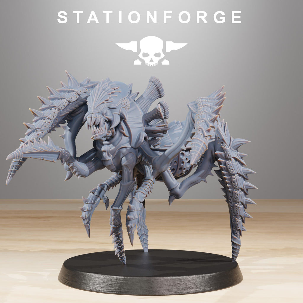 Xenarid Crawlers from StationForge/10 Miniatures +Gratis Bases