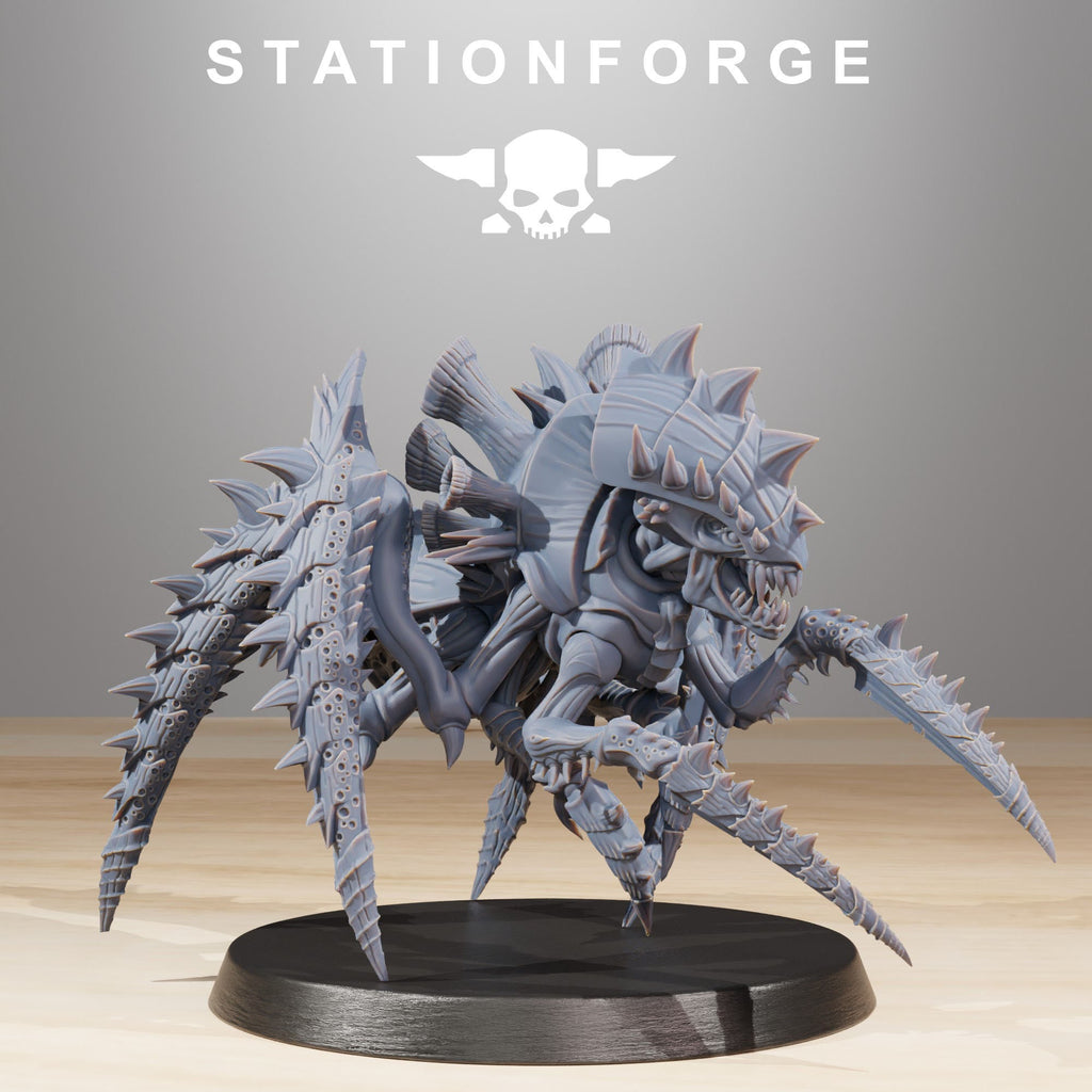 Xenarid Crawlers from StationForge/10 Miniatures +Gratis Bases