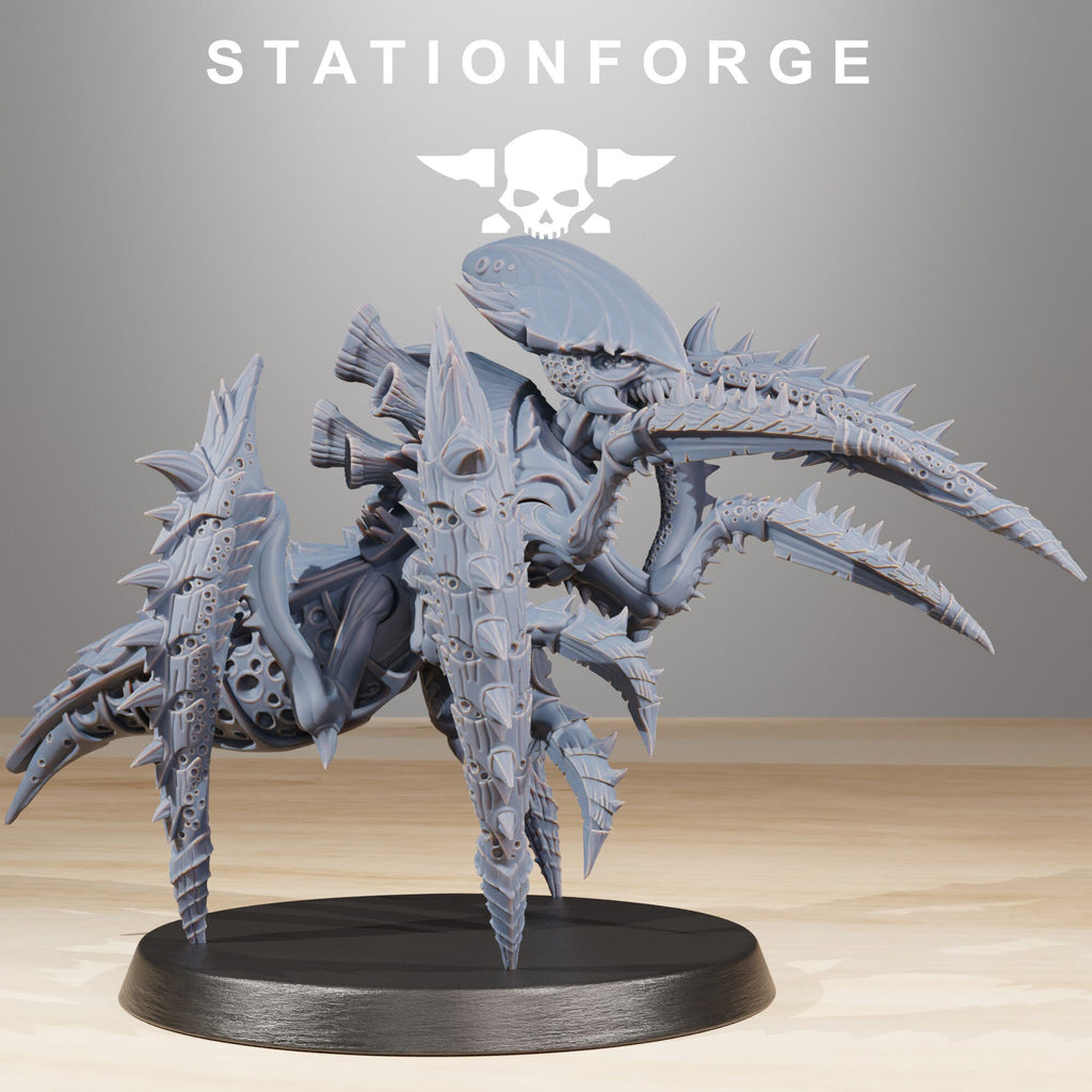 Xenarid Crawlers from StationForge/10 Miniatures +Gratis Bases