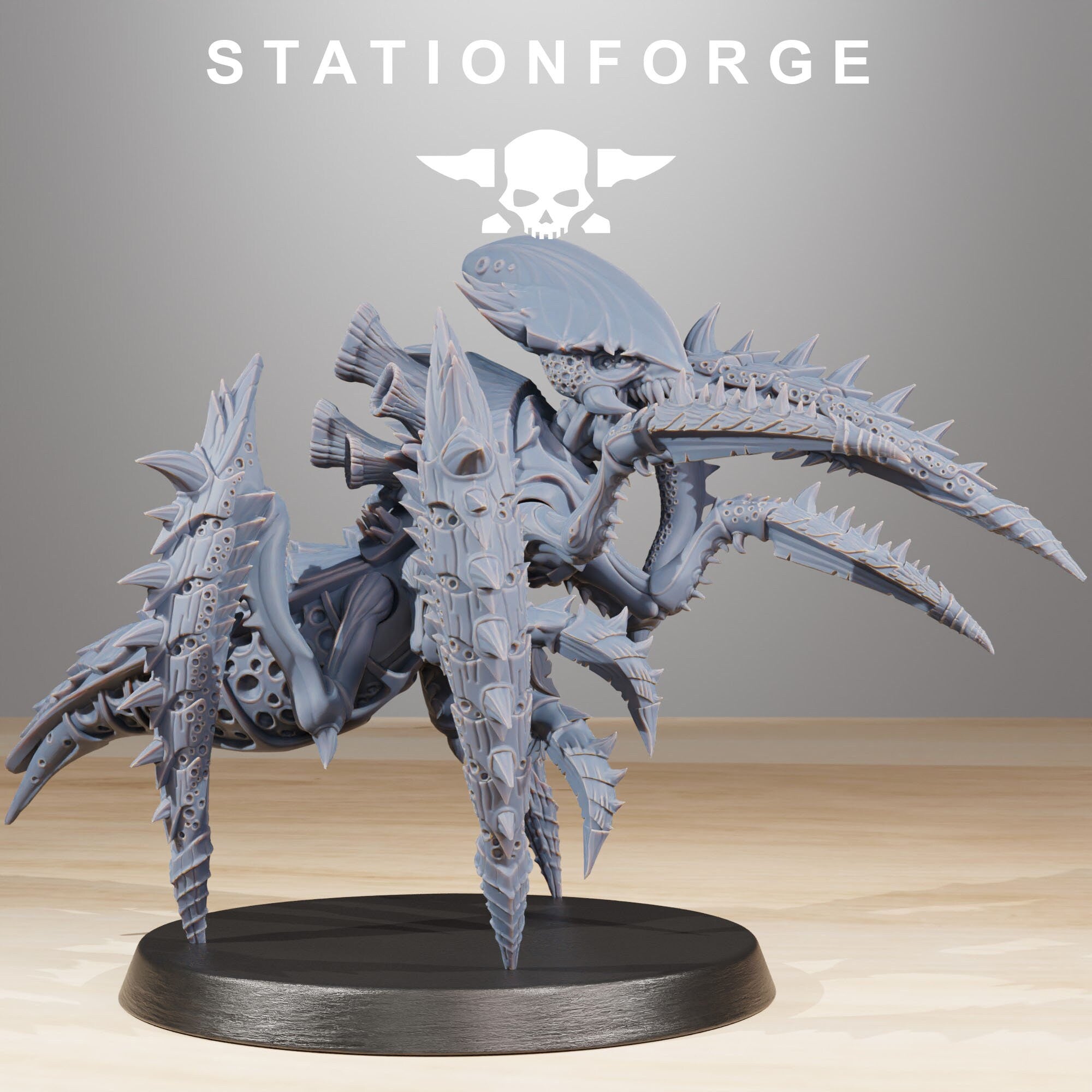Xenarid Crawlers from StationForge/10 Miniatures +Gratis Bases