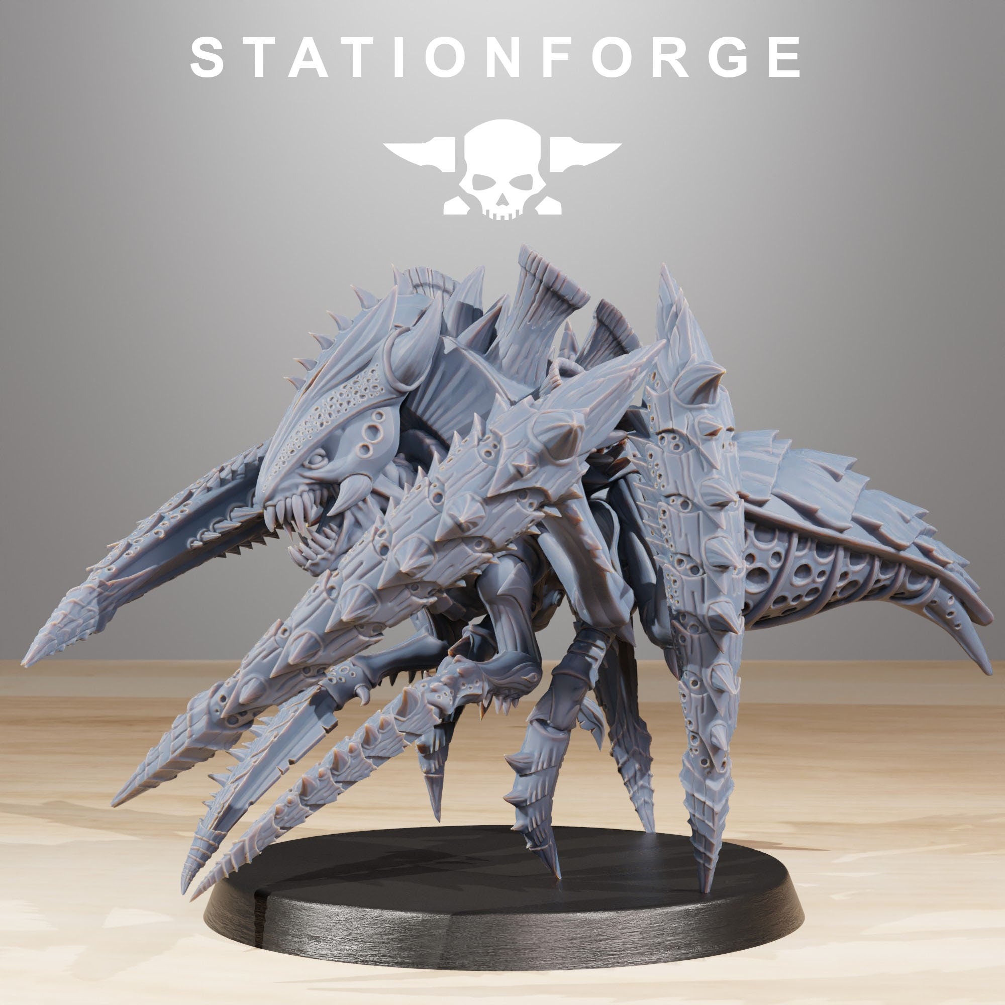 Xenarid Crawlers from StationForge/10 Miniatures +Gratis Bases
