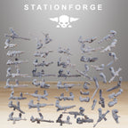 GrimGuard Builder from StationForge/Whole Set +Free Bases