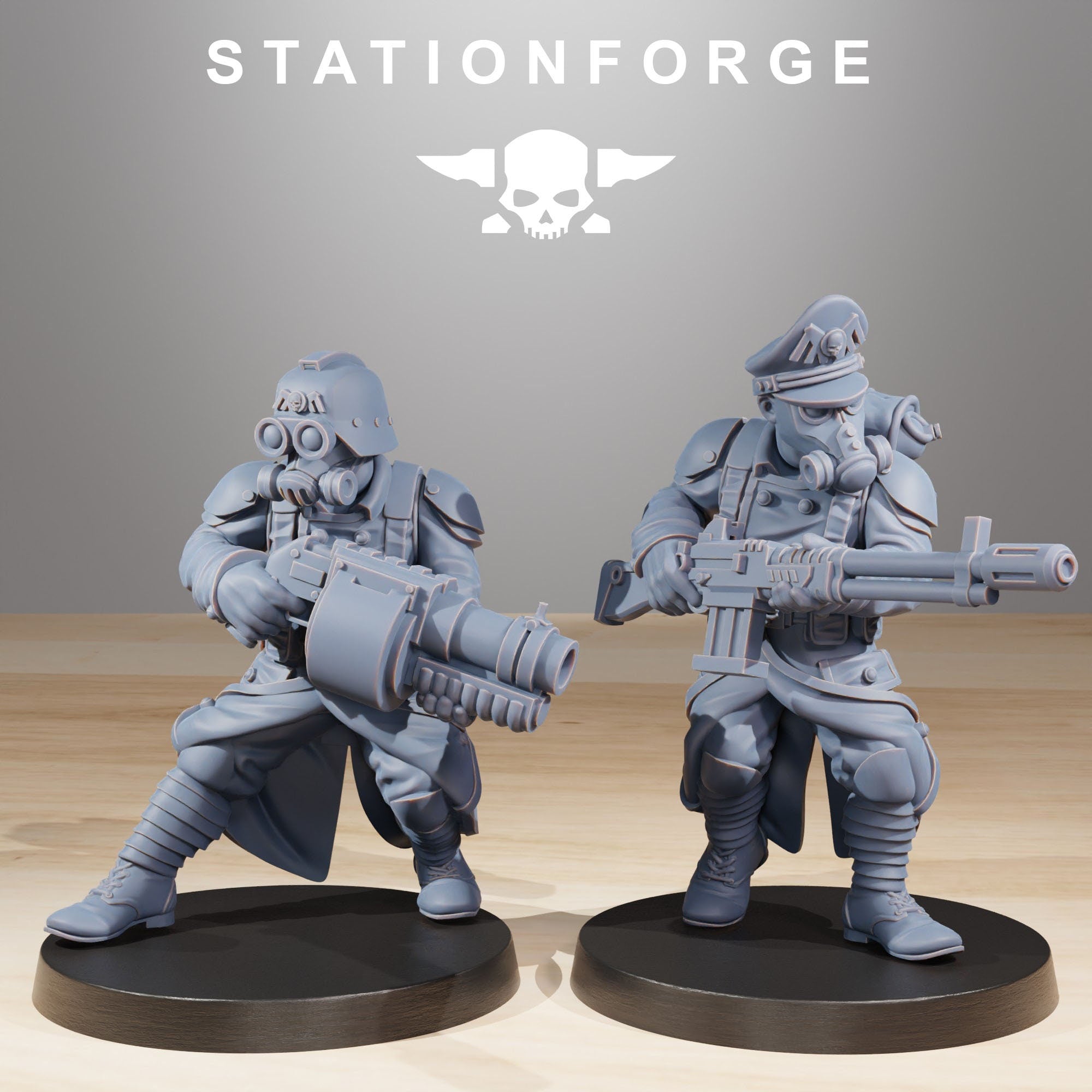 GrimGuard Builder from StationForge/Whole Set +Free Bases