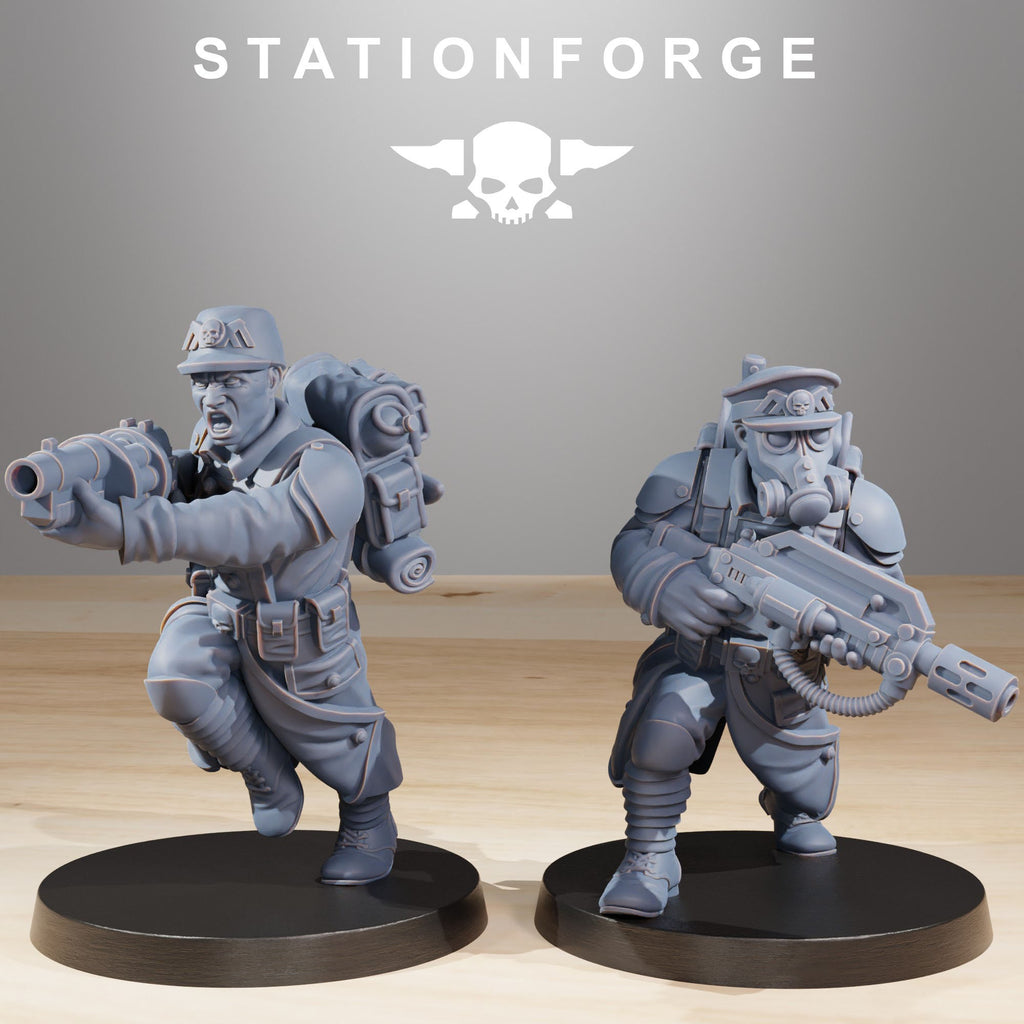 GrimGuard Builder from StationForge/Whole Set +Free Bases