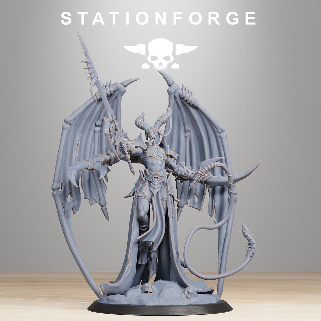 Demon Queen from StationForge/Wargame Miniature+ Gratis Base