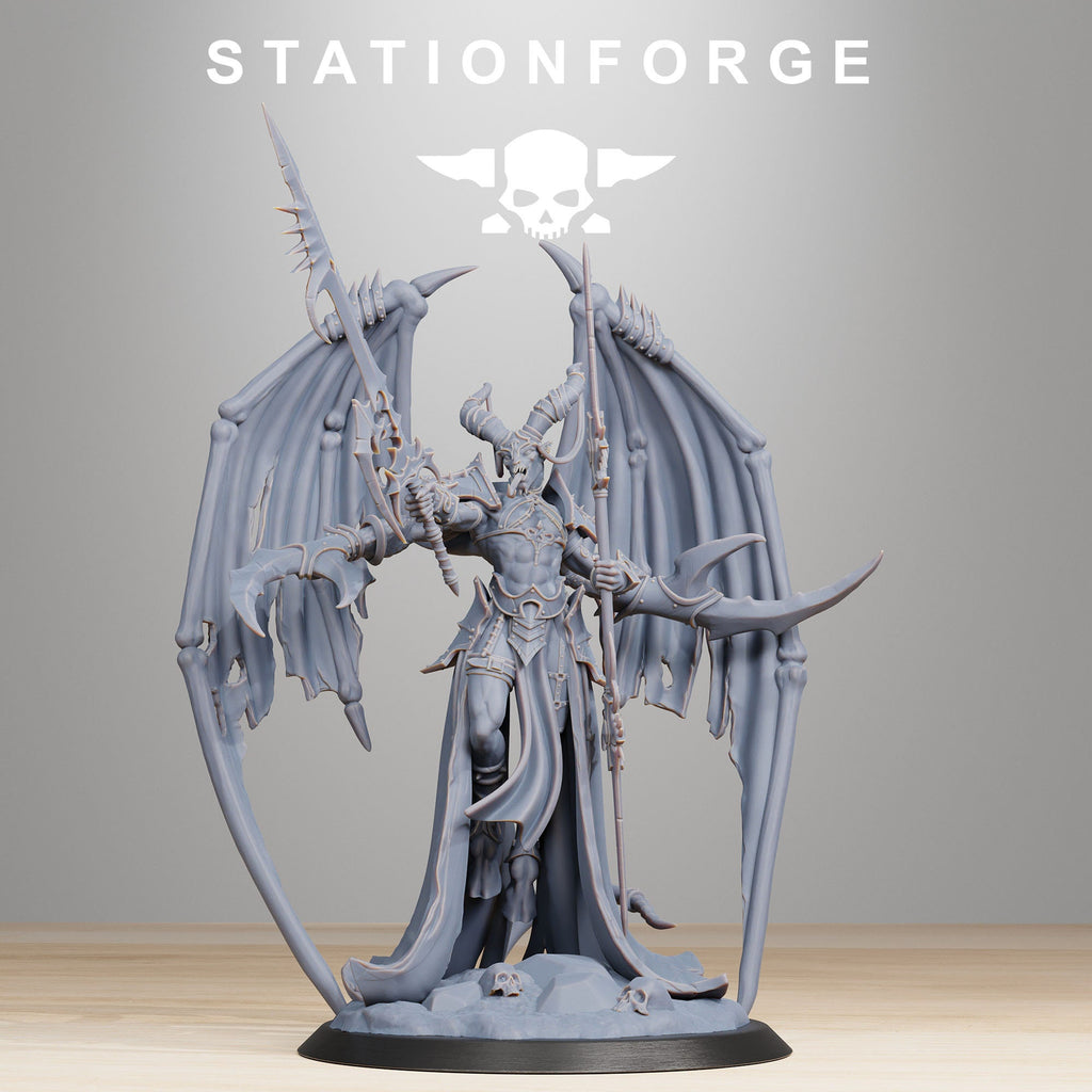 Demon Queen from StationForge/Wargame Miniature+ Gratis Base