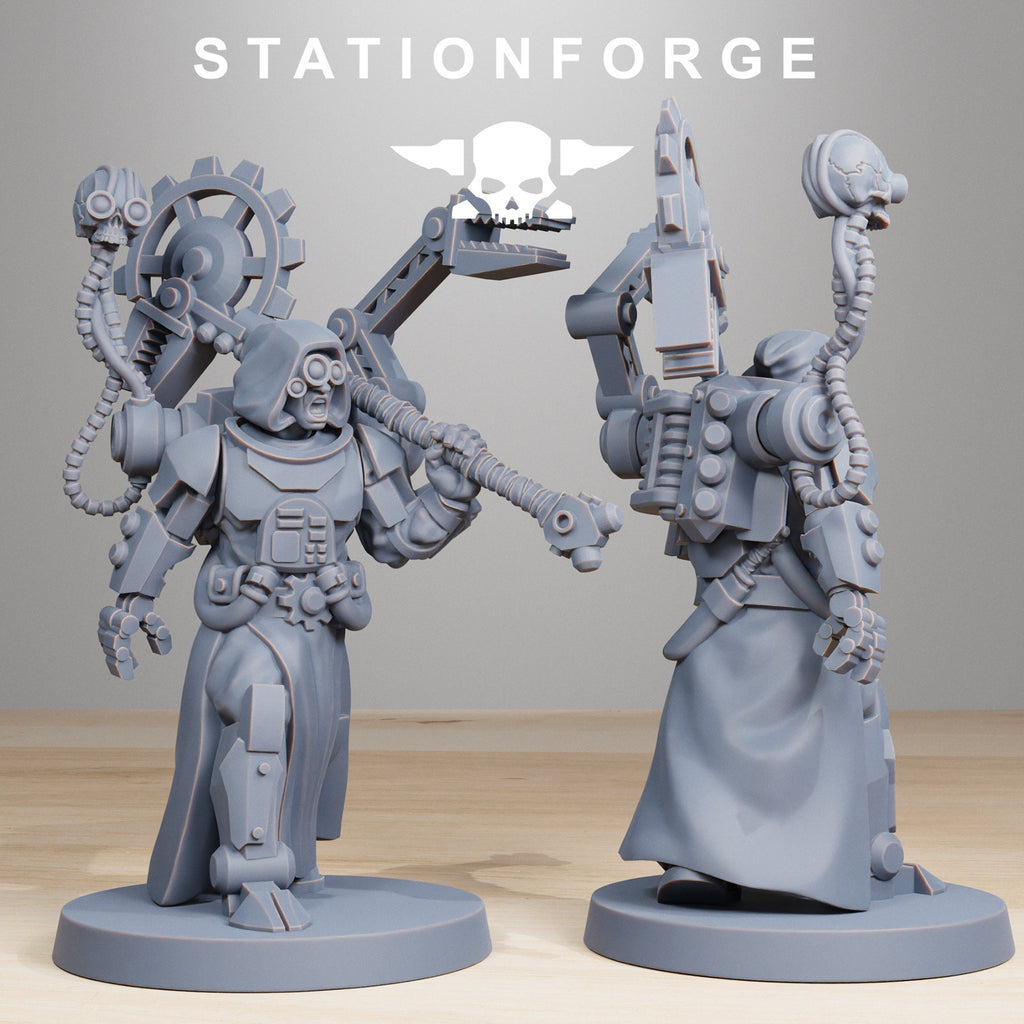Scavenger Vicars from StationForge/10 Wargame Miniatures+ Gratis Bases