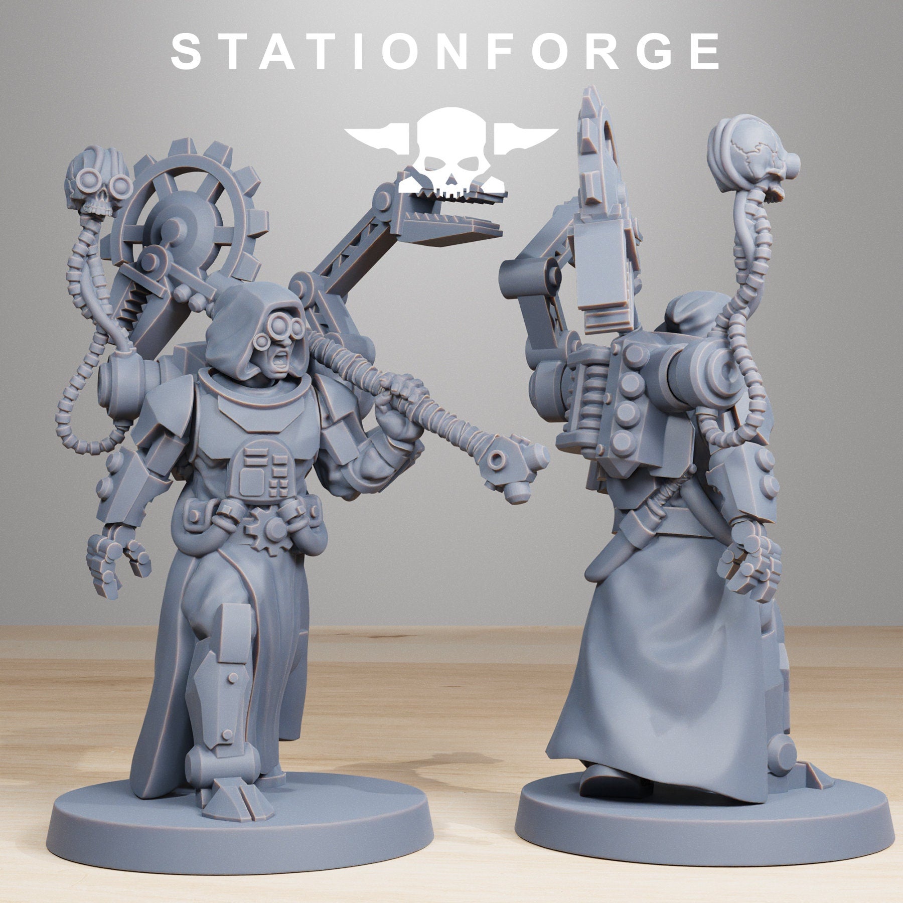 Scavenger Vicars from StationForge/10 Wargame Miniatures+ Gratis Bases
