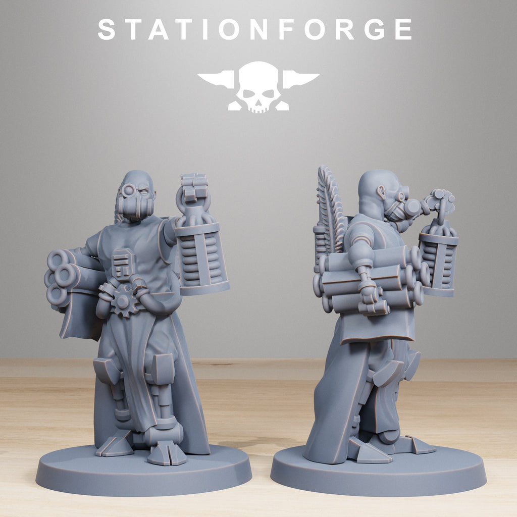 Scavenger Vicars from StationForge/10 Wargame Miniatures+ Gratis Bases