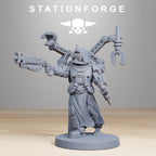 Scavenger Vicars from StationForge/10 Wargame Miniatures+ Gratis Bases