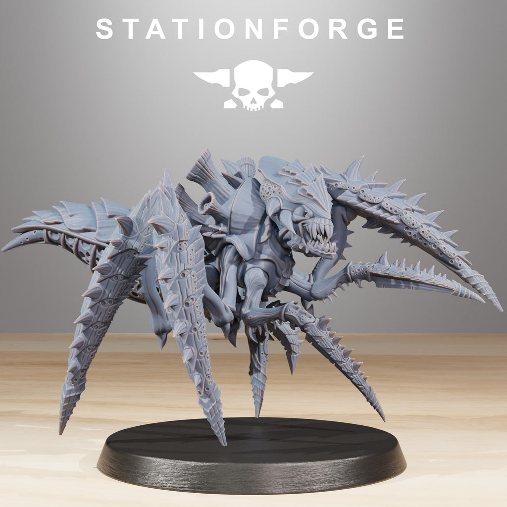 Xenarid Crawlers from StationForge/10 Miniatures +Gratis Bases