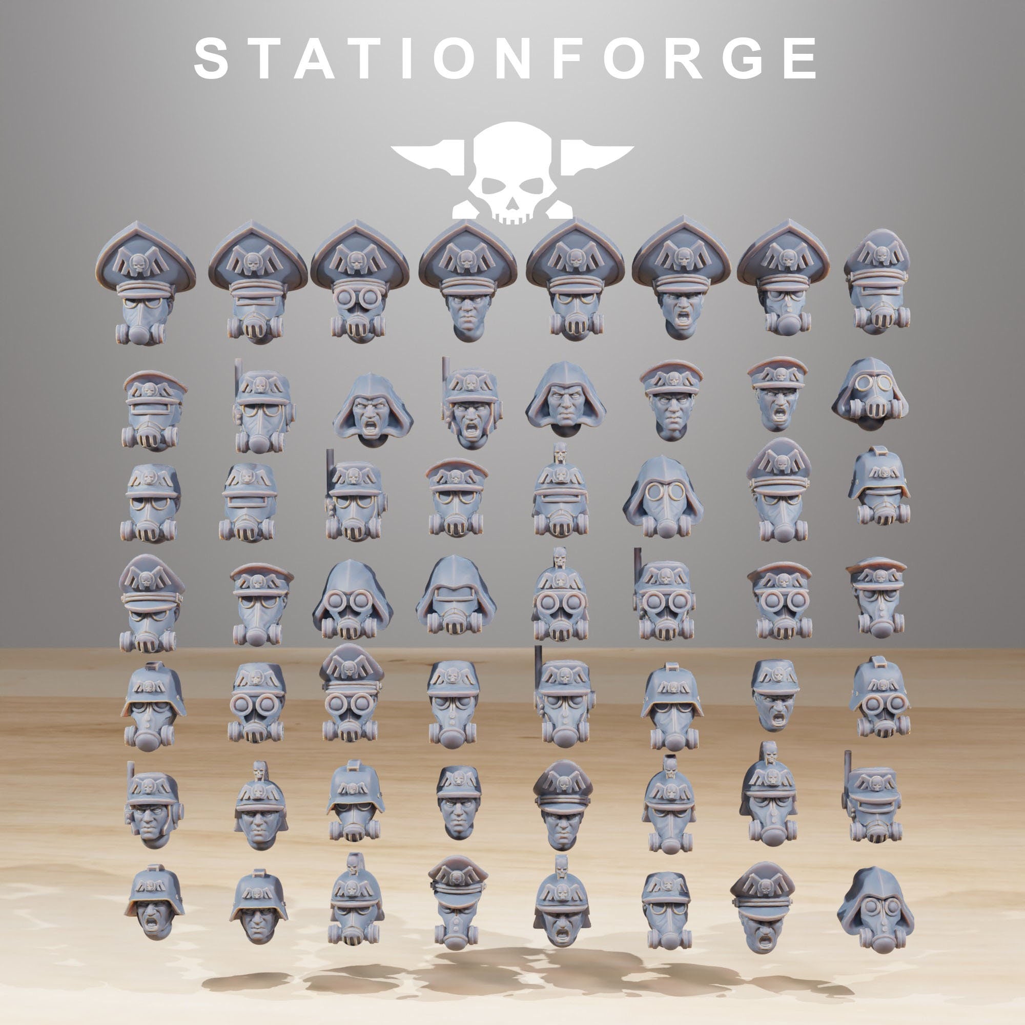 GrimGuard Builder from StationForge/Whole Set +Free Bases