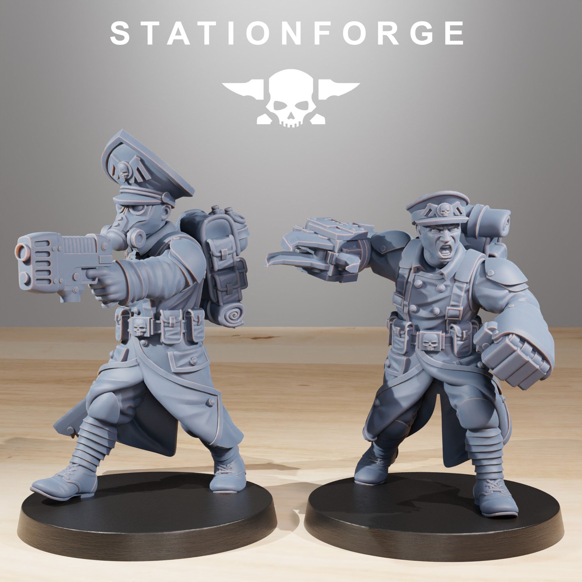 GrimGuard Builder from StationForge/Whole Set +Free Bases