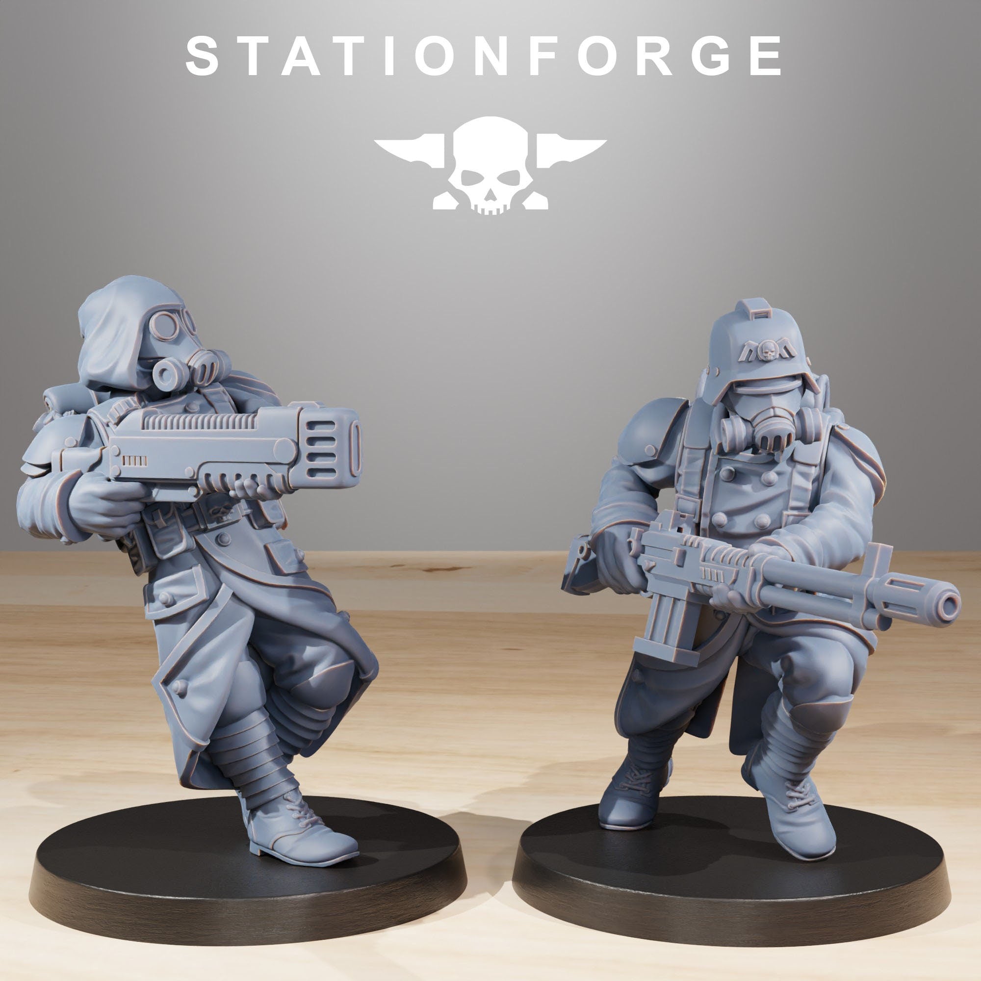 GrimGuard Builder from StationForge/Whole Set +Free Bases