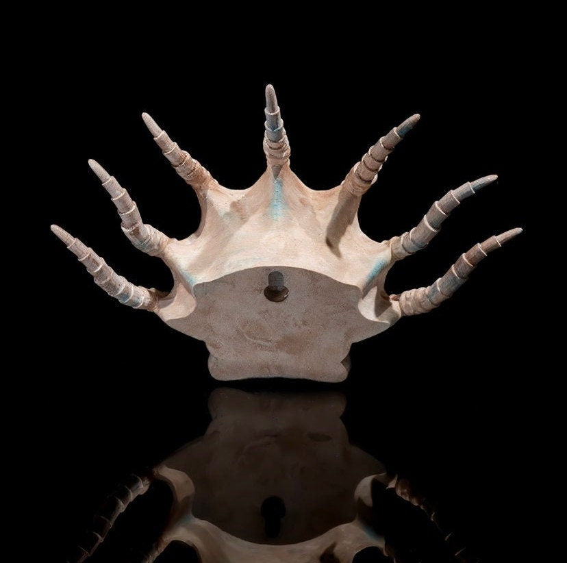 Blue Dragon Skull, 3D gedruckte Wand Deko, Dungeon Deko, Halloween Deko von Stlflix