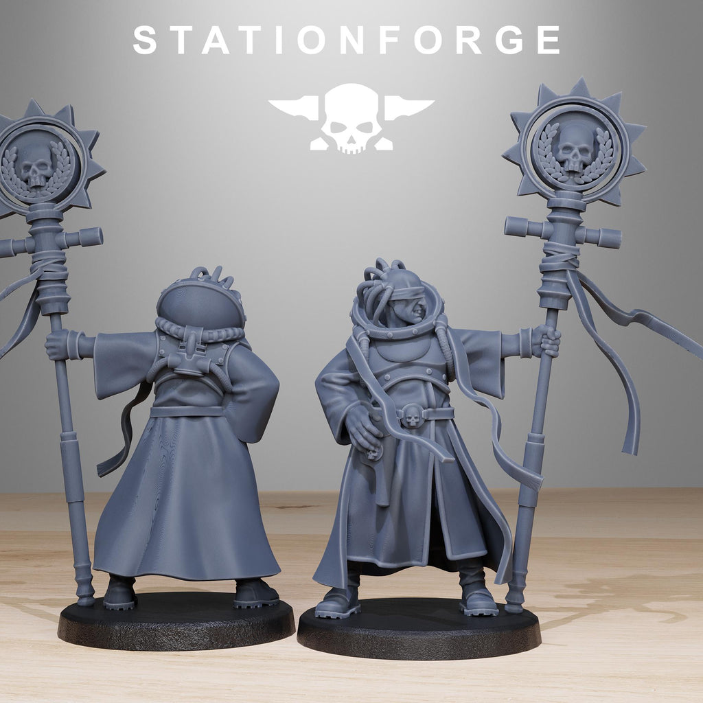 GrimCorp Mercenaries from StationForge/10 Miniatures +Gratis Bases