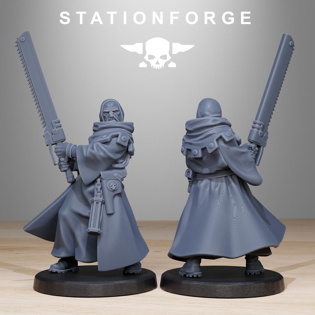 GrimCorp Mercenaries from StationForge/10 Miniatures +Gratis Bases