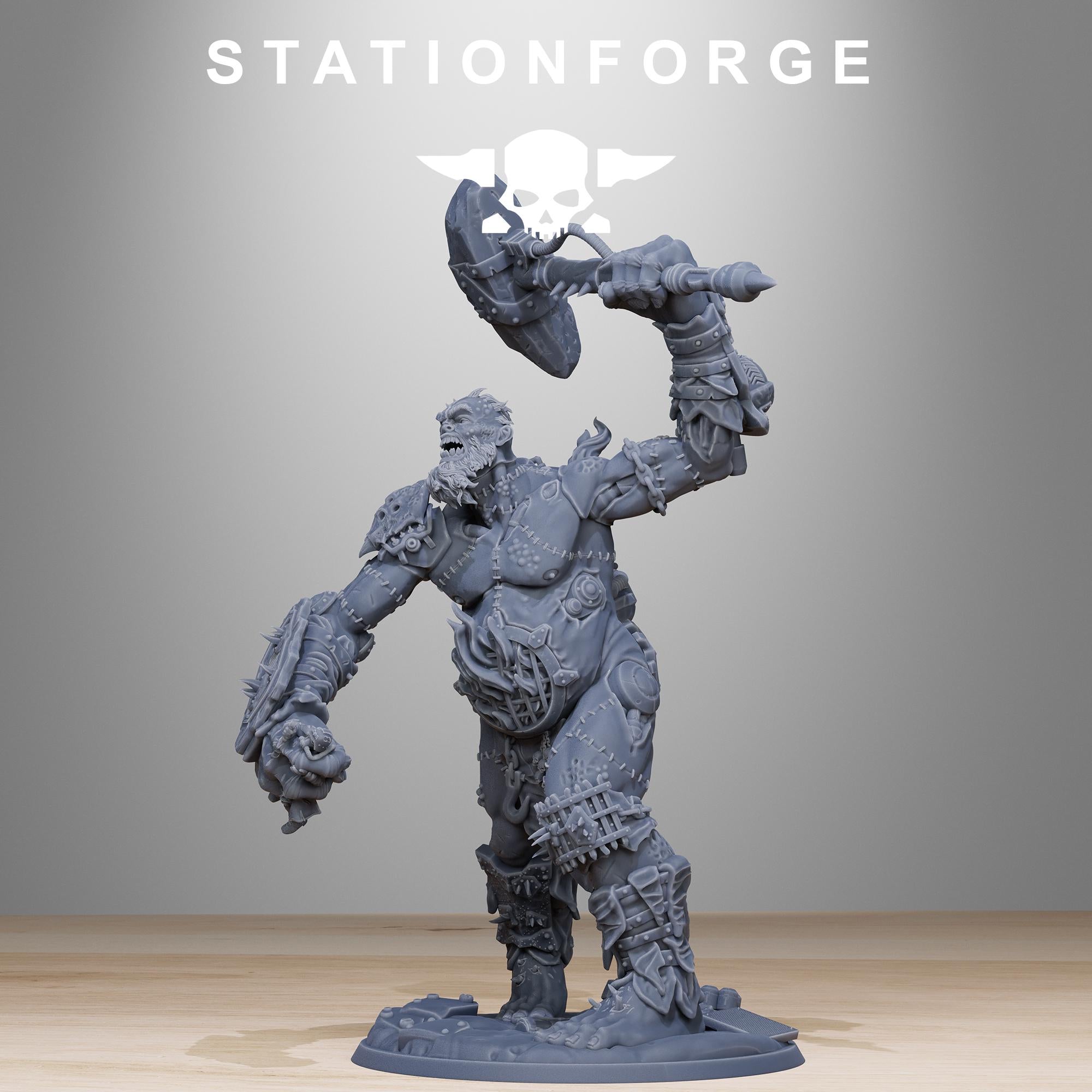 Corrupted Giant from StationForge/Wargame Miniature+ Gratis Base