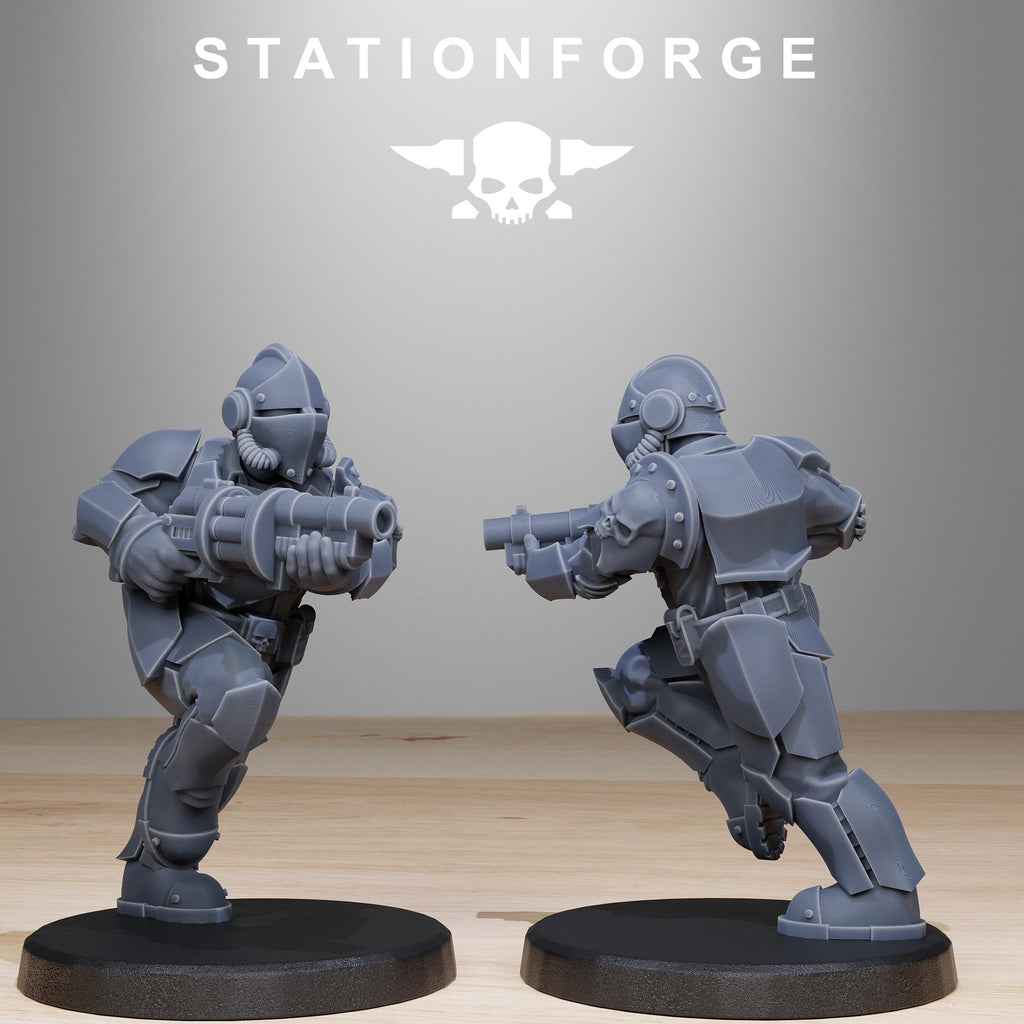 GrimGuard Enforcers from StationForge/10 Miniatures +Gratis Bases