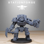 Orkaz Bots Infantry from StationForge/10 Miniatures +Gratis Bases