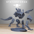 Xenarid Predator from StationForge/Wargame Miniature+ Gratis Base
