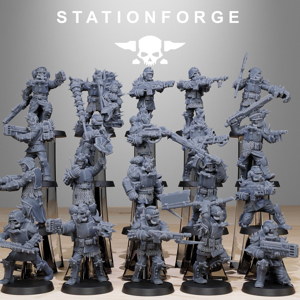 CorruptedGuard Builder from StationForge/Ganze Set +Gratis Bases