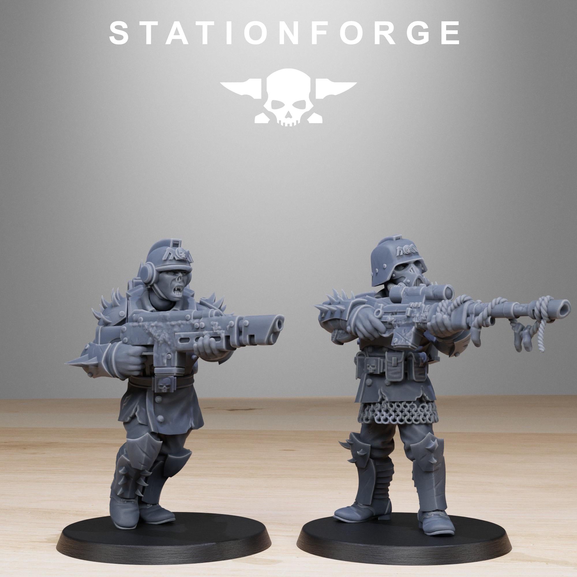 CorruptedGuard Builder from StationForge/Ganze Set +Gratis Bases