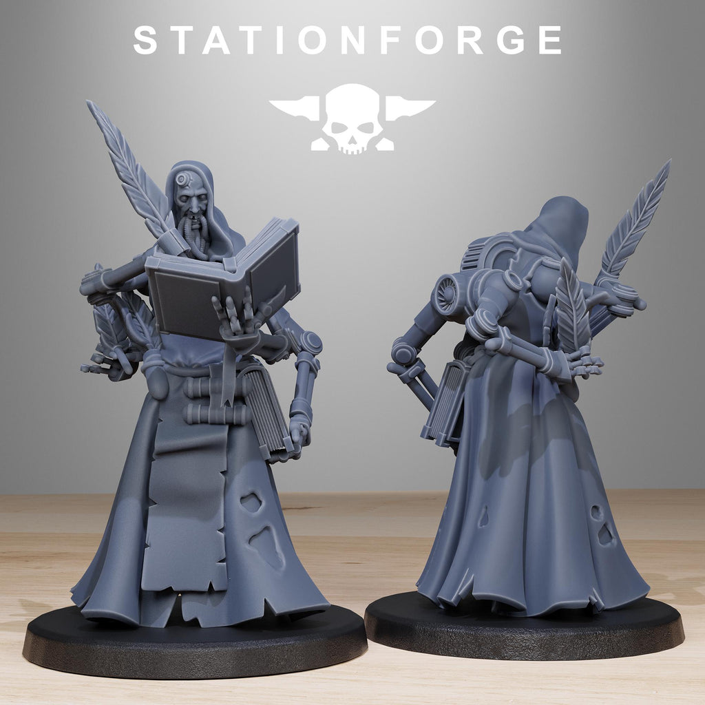 GrimCorp Mercenaries from StationForge/10 Miniatures +Gratis Bases