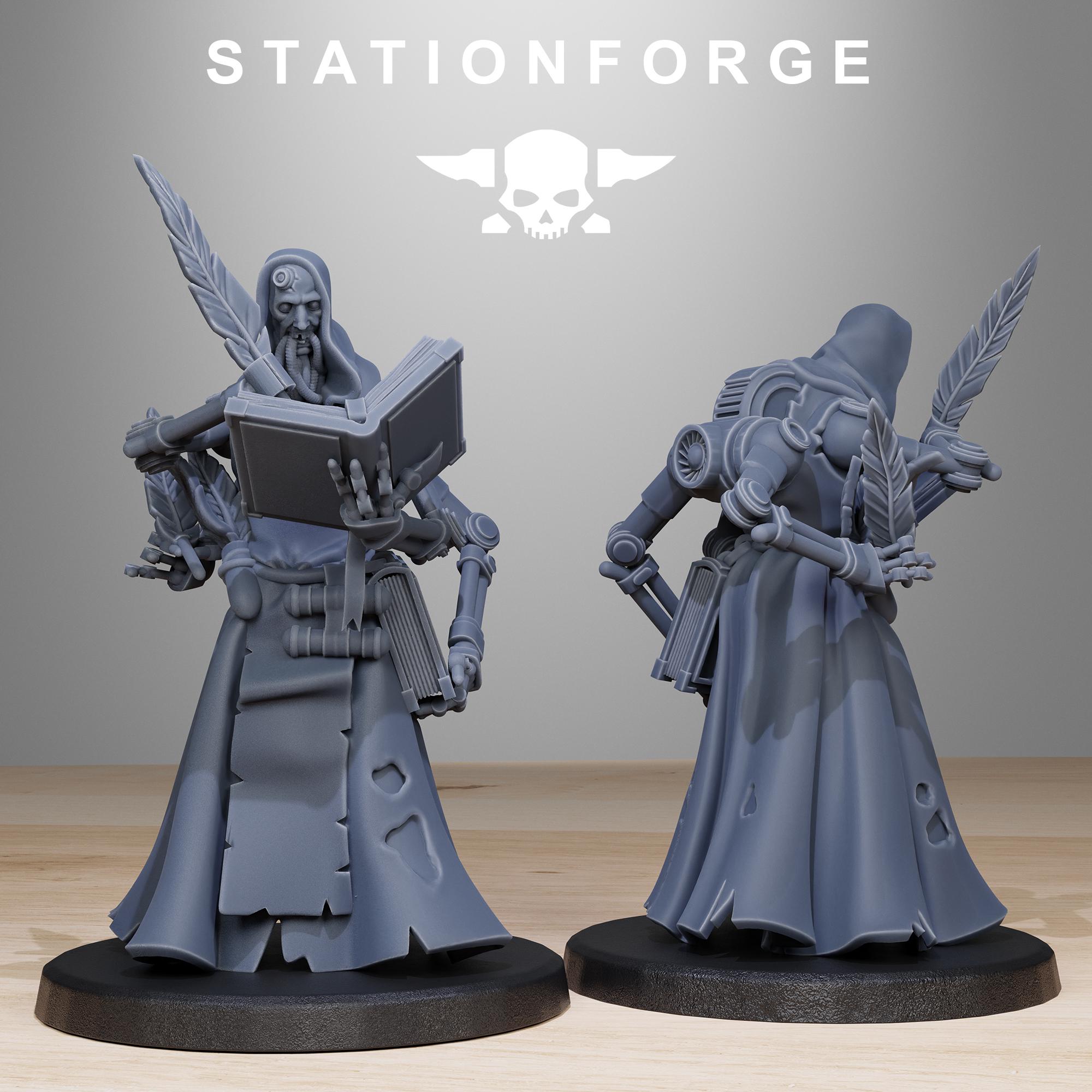 GrimCorp Mercenaries from StationForge/10 Miniatures +Gratis Bases