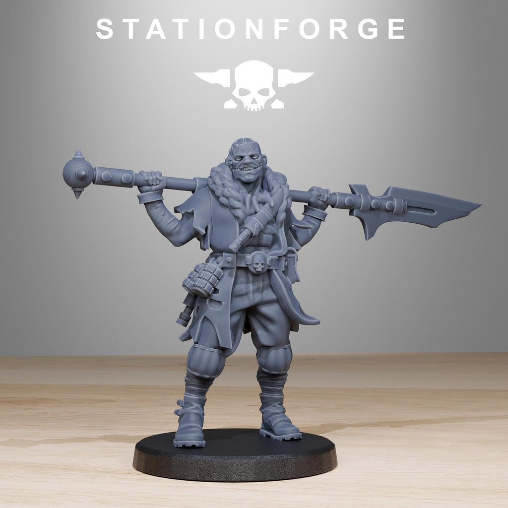GrimCorp Mercenaries from StationForge/10 Miniatures +Gratis Bases