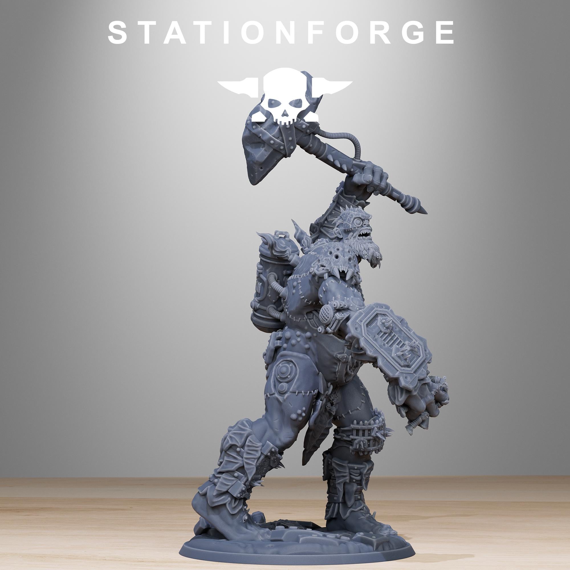 Corrupted Giant from StationForge/Wargame Miniature+ Gratis Base