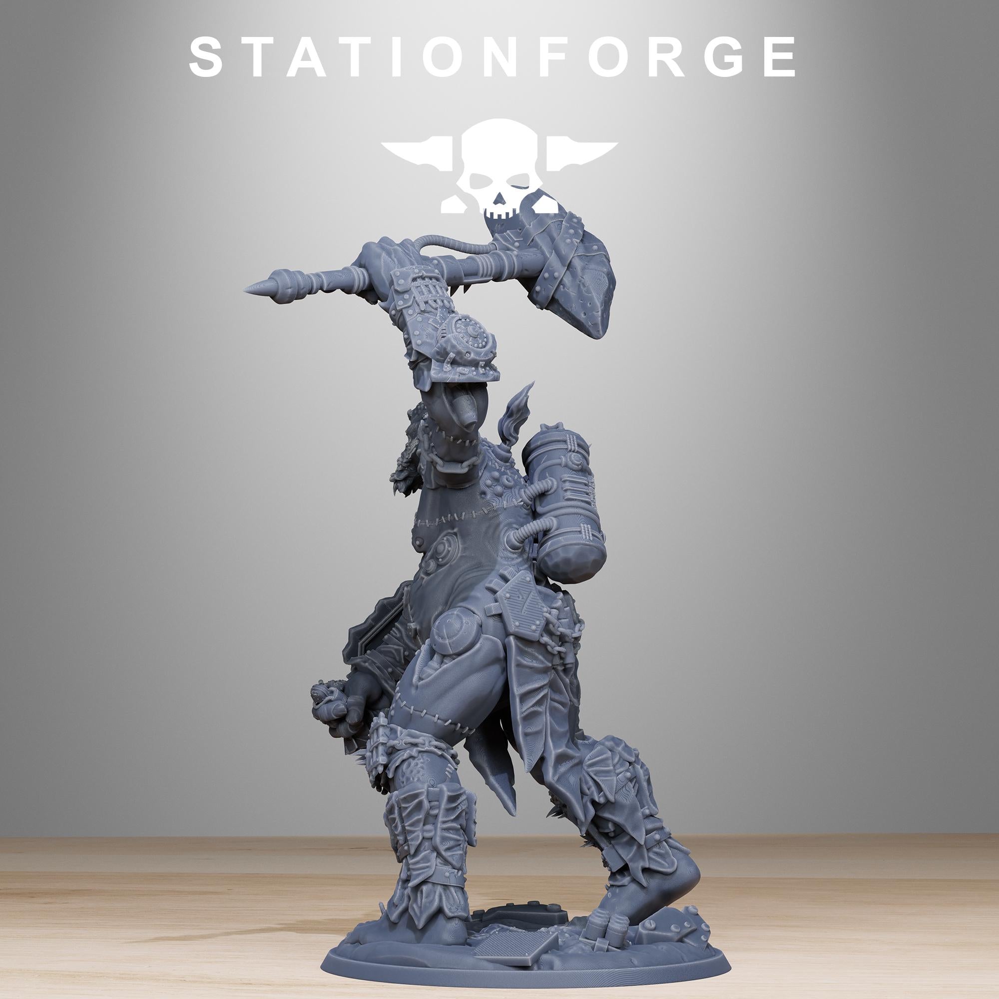 Corrupted Giant from StationForge/Wargame Miniature+ Gratis Base