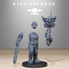 GrimGuard Enforcers from StationForge/10 Miniatures +Gratis Bases
