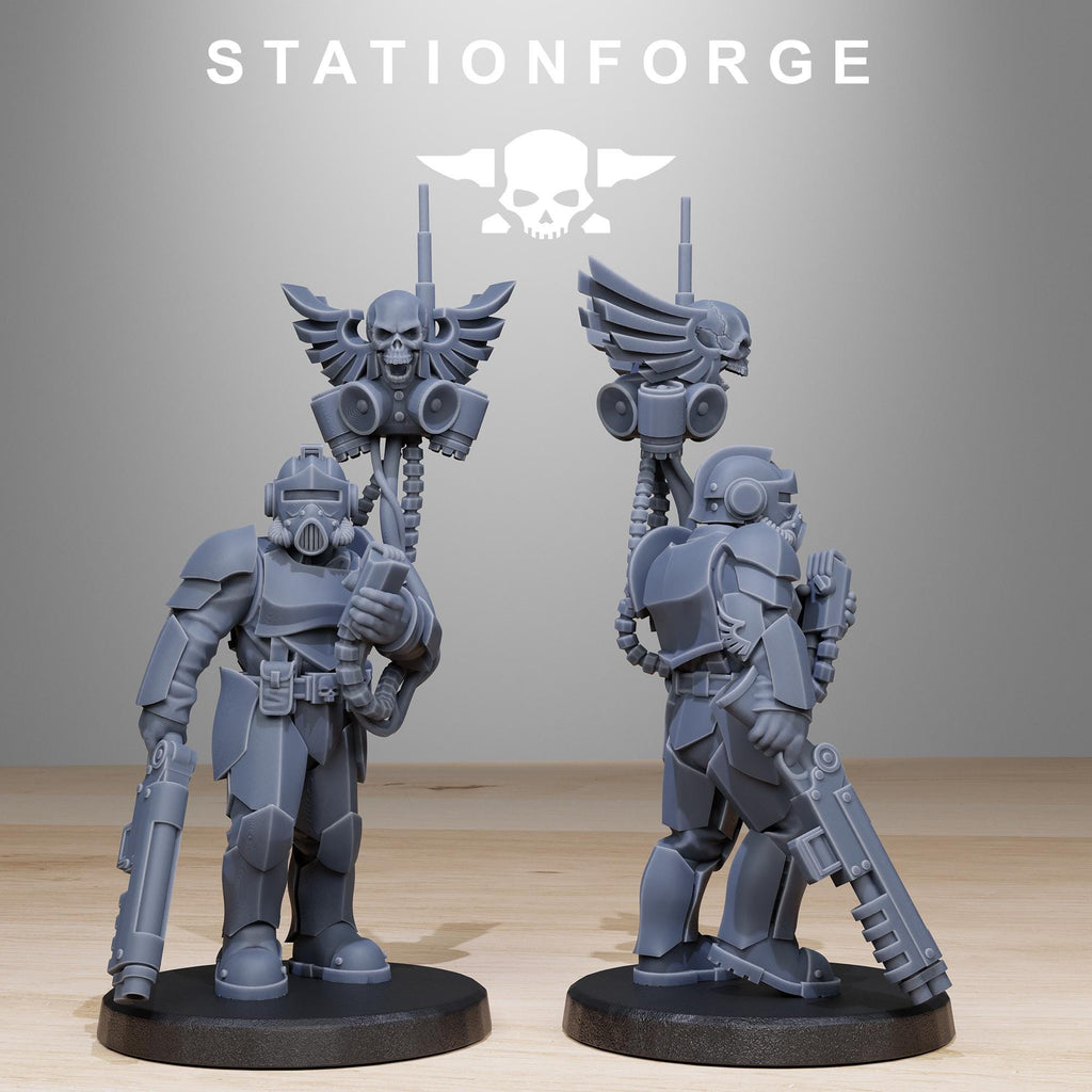 GrimGuard Enforcers from StationForge/10 Miniatures +Gratis Bases