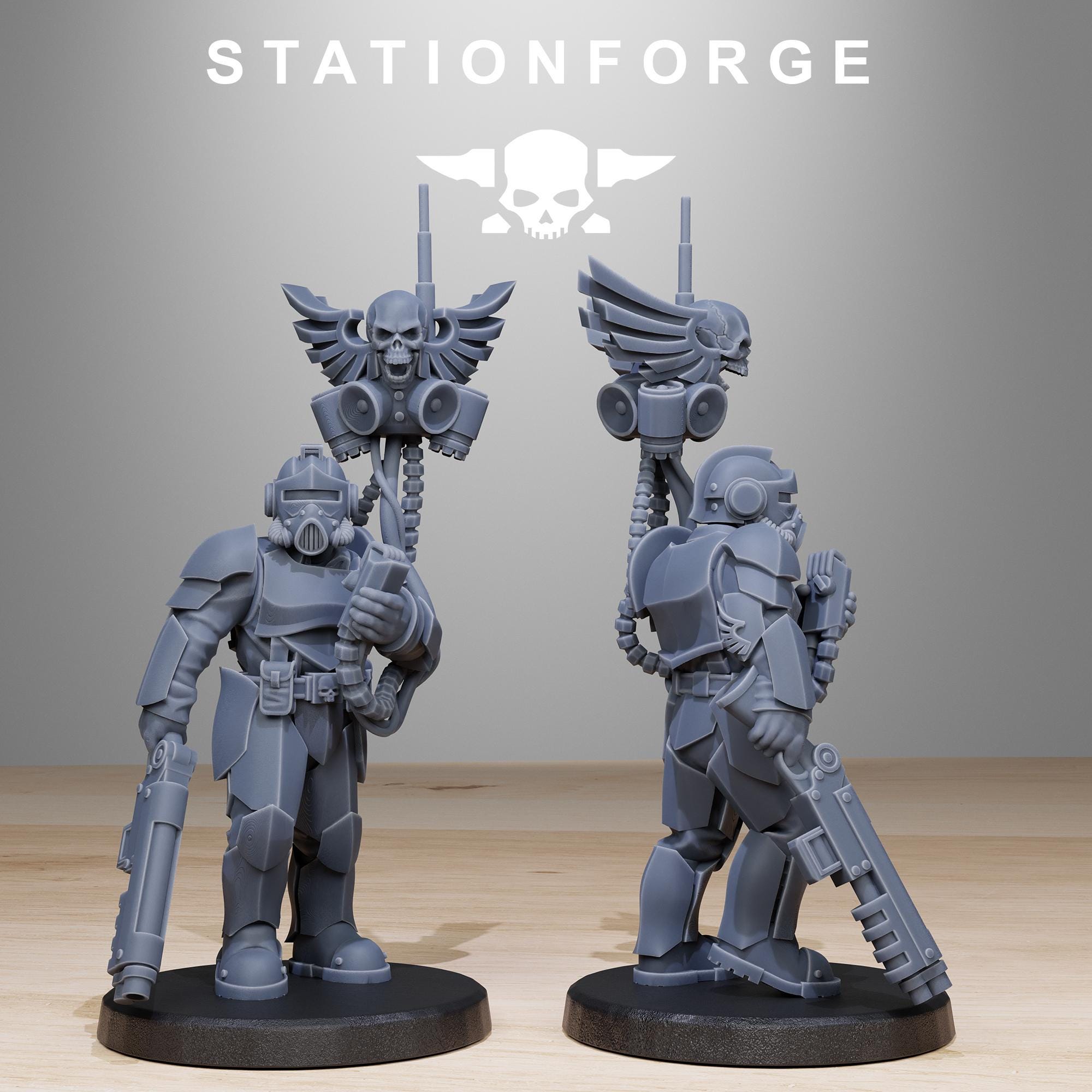 GrimGuard Enforcers from StationForge/10 Miniatures +Gratis Bases