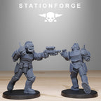 GrimGuard Enforcers from StationForge/10 Miniatures +Gratis Bases