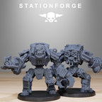 Orkaz Bots Infantry from StationForge/10 Miniatures +Gratis Bases