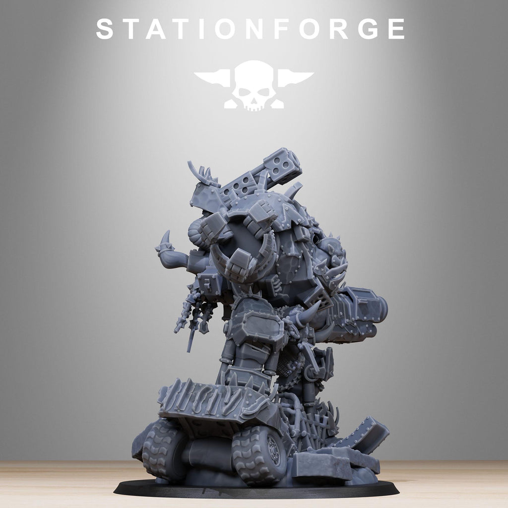 Orkaz Grand Nutta 2.0 from StationForge/Wargame Miniature+ Gratis Base