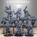 Orkaz Spec Team from StationForge/10 Tabletop, Wargame Miniatures +Gratis Bases