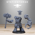 Orkaz Spec Team from StationForge/10 Tabletop, Wargame Miniatures +Gratis Bases
