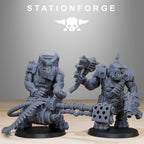 Orkaz Spec Team from StationForge/10 Tabletop, Wargame Miniatures +Gratis Bases
