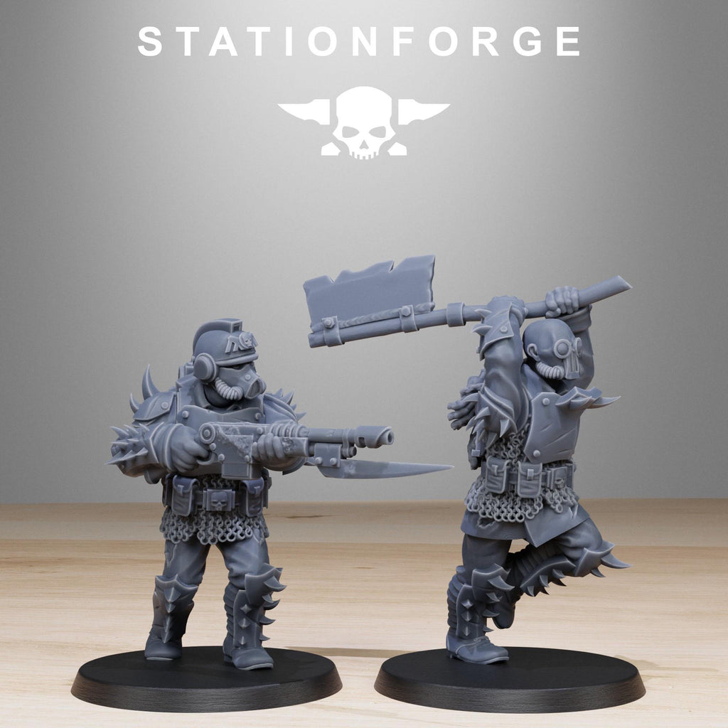 CorruptedGuard Builder from StationForge/Ganze Set +Gratis Bases